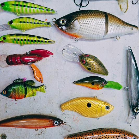 Unique Airbrushed Crankbaits